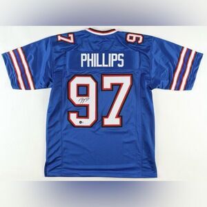 Jordan Phillips Signed/Autographed Buffalo Bills Jersey (Beckett)
